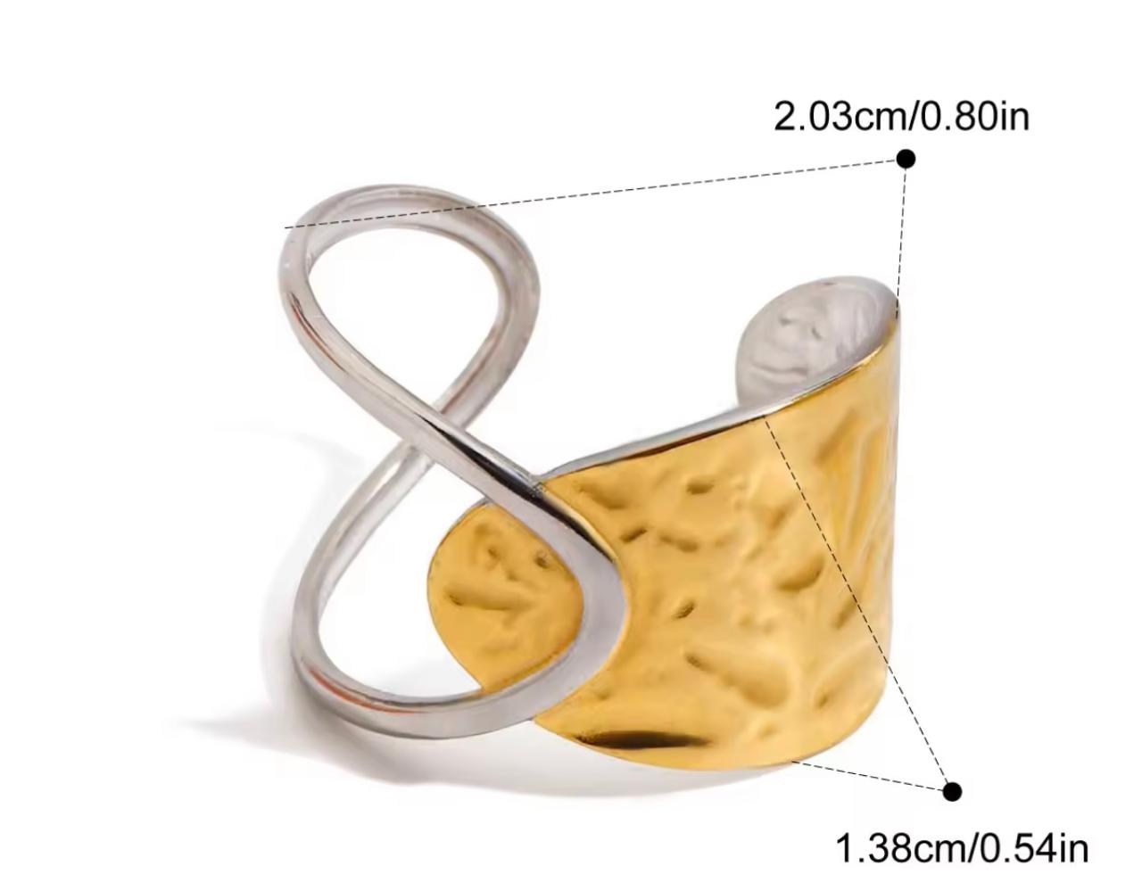 Aurora Cuff Ring
